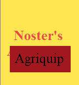 Nosters Agriquip Testing